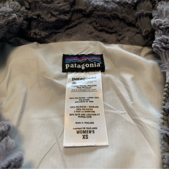 Patagonia grey pelage fleece jacket - Picture 7 of 14